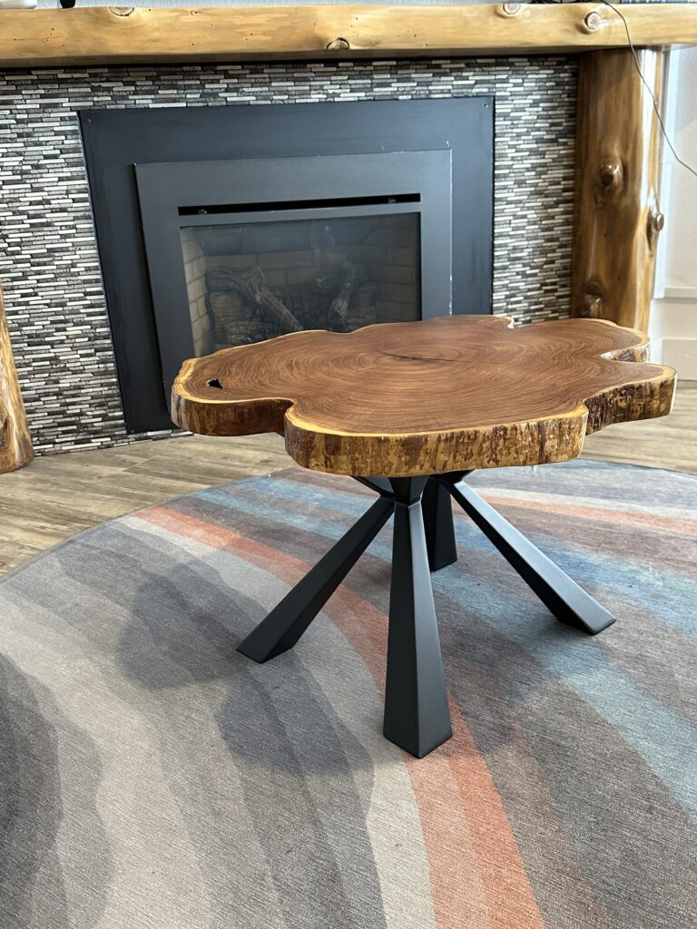 Mesquite Cookie Slab Table